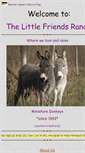 Mobile Screenshot of littlefriendsranch.com